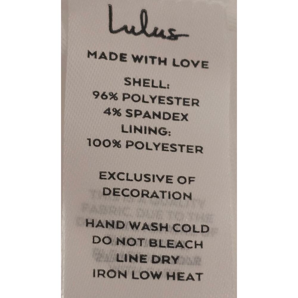 Lulus On the Dancefloor White Jacquard Fringe One-Shoulder Midi Dress - Picture 6 of 8